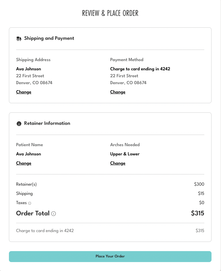 How to place an on demand order